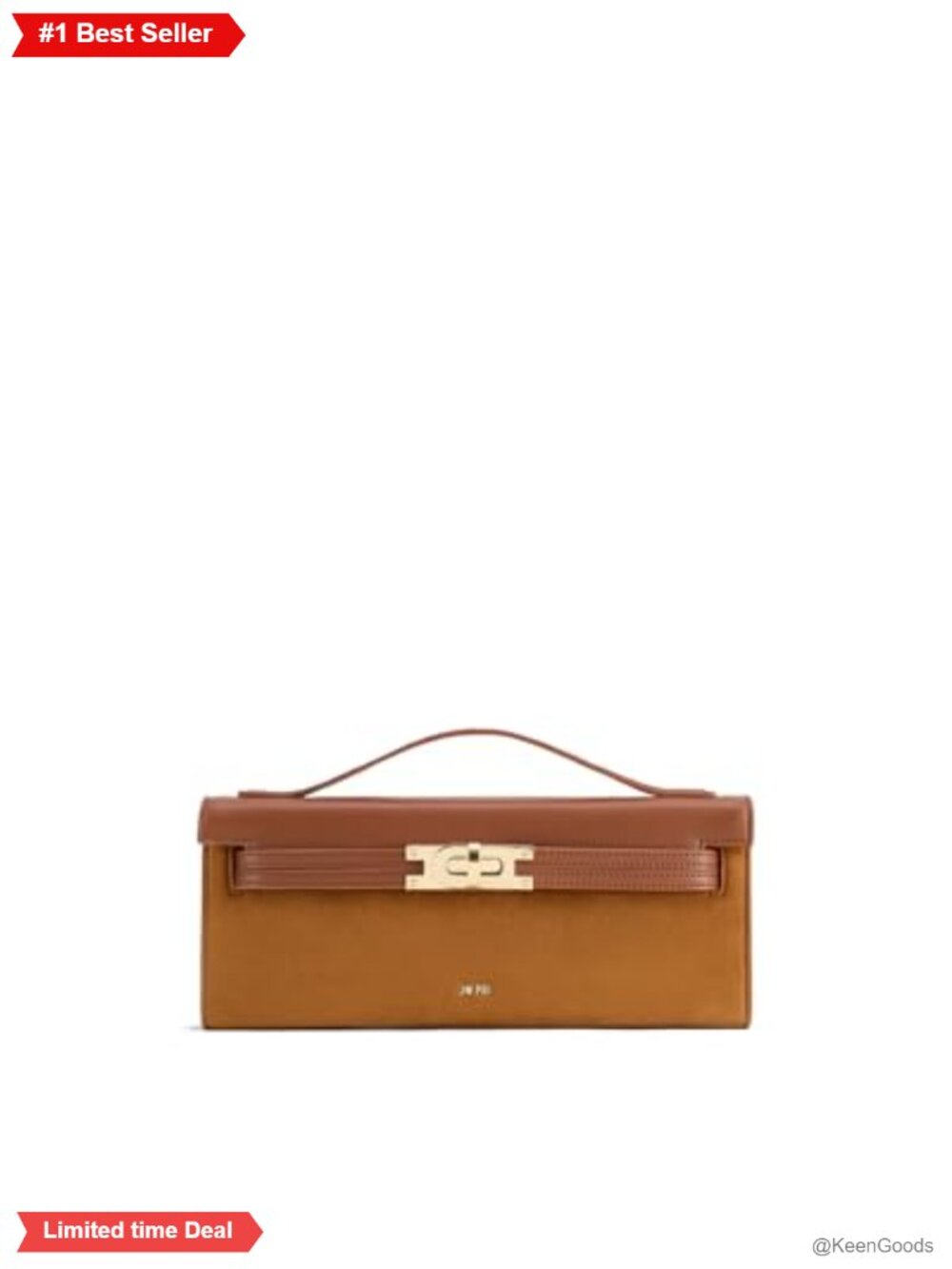 Faux Suede Satchel Top Handle Crossbody Bag Vegan Leather